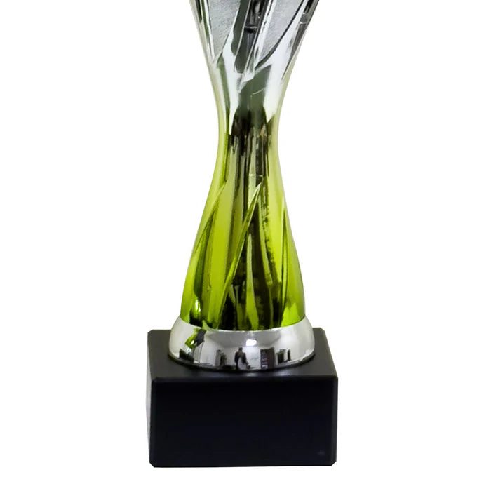 Rio Vista Silver & Green Metal Bowl Cricket Trophy Cup – view 4