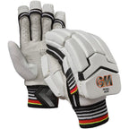 White Gunn & Moore Rival 505 Batting Gloves showing leather palm and multi-flex finger rolls