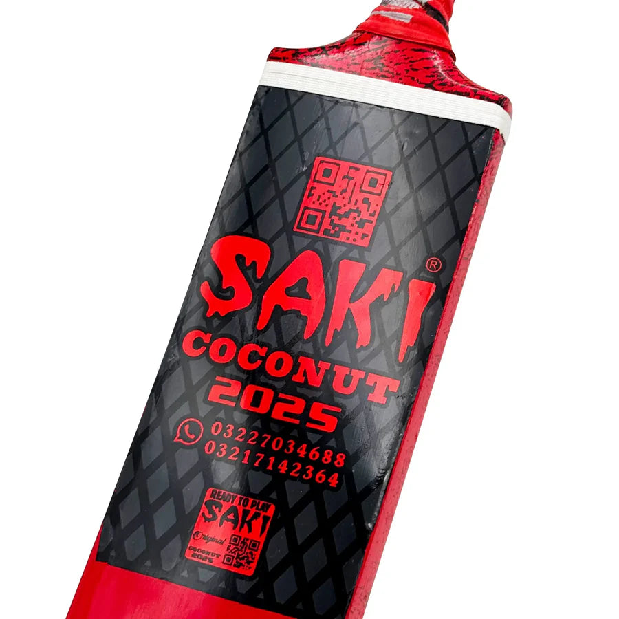 Saki Coconut Light Edition Tape Ball Cricket Bat – view 14