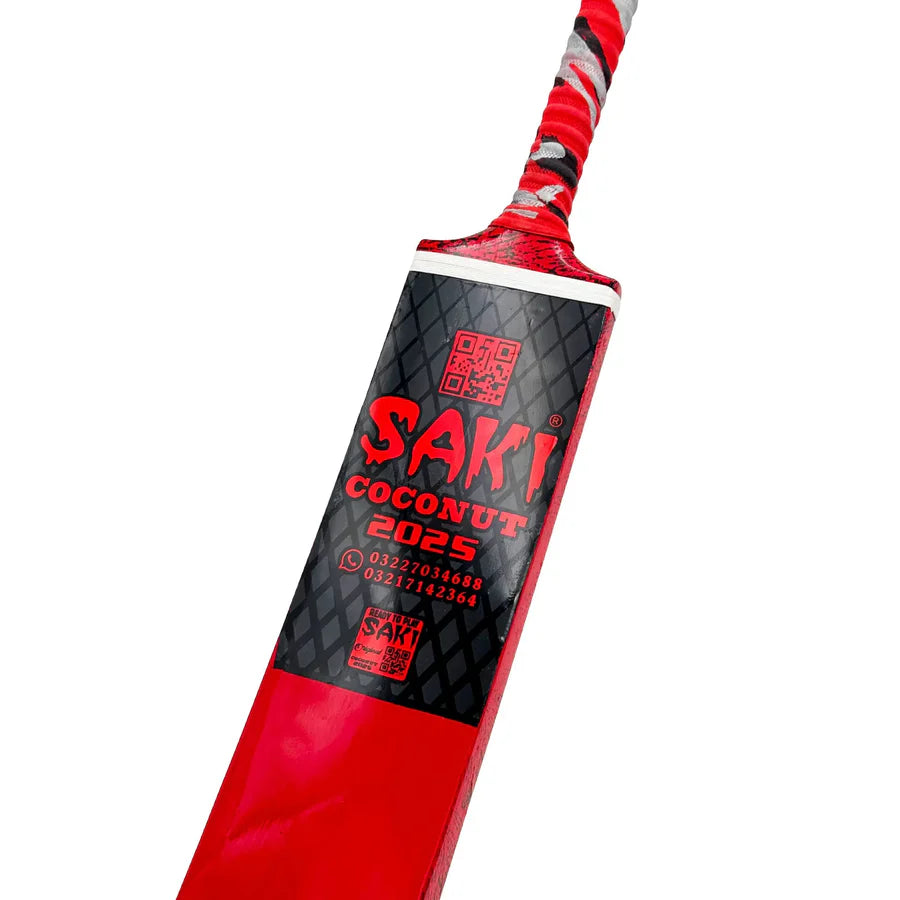 Saki Coconut Light Edition Tape Ball Cricket Bat – view 15