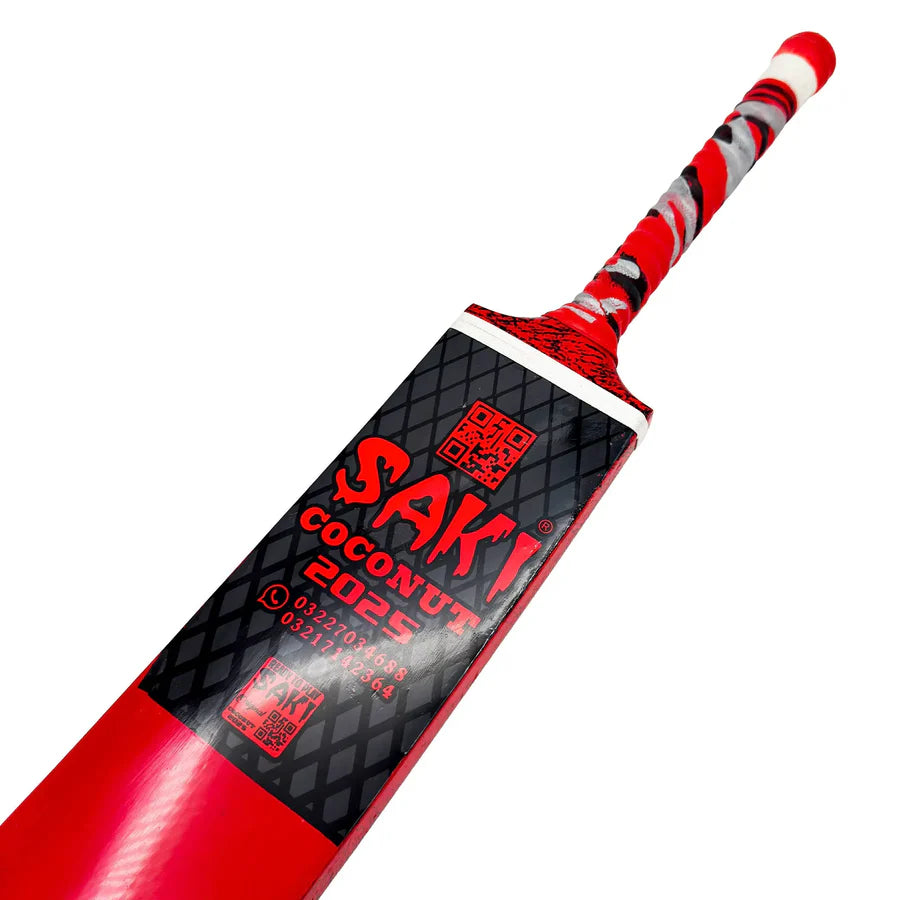 Saki Coconut Light Edition Tape Ball Cricket Bat – view 19