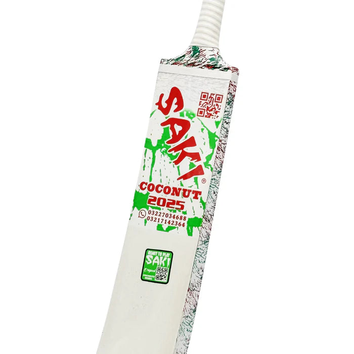 Saki Coconut Player Edition Tape ball Cricket Bat 2025 – view 15