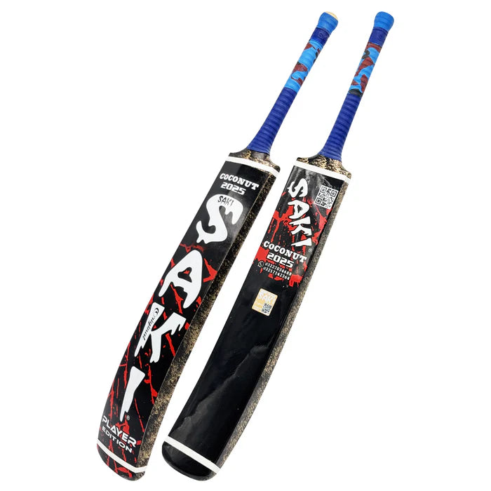 Saki Coconut Player Edition Tape ball Cricket Bat 2025 – view 2