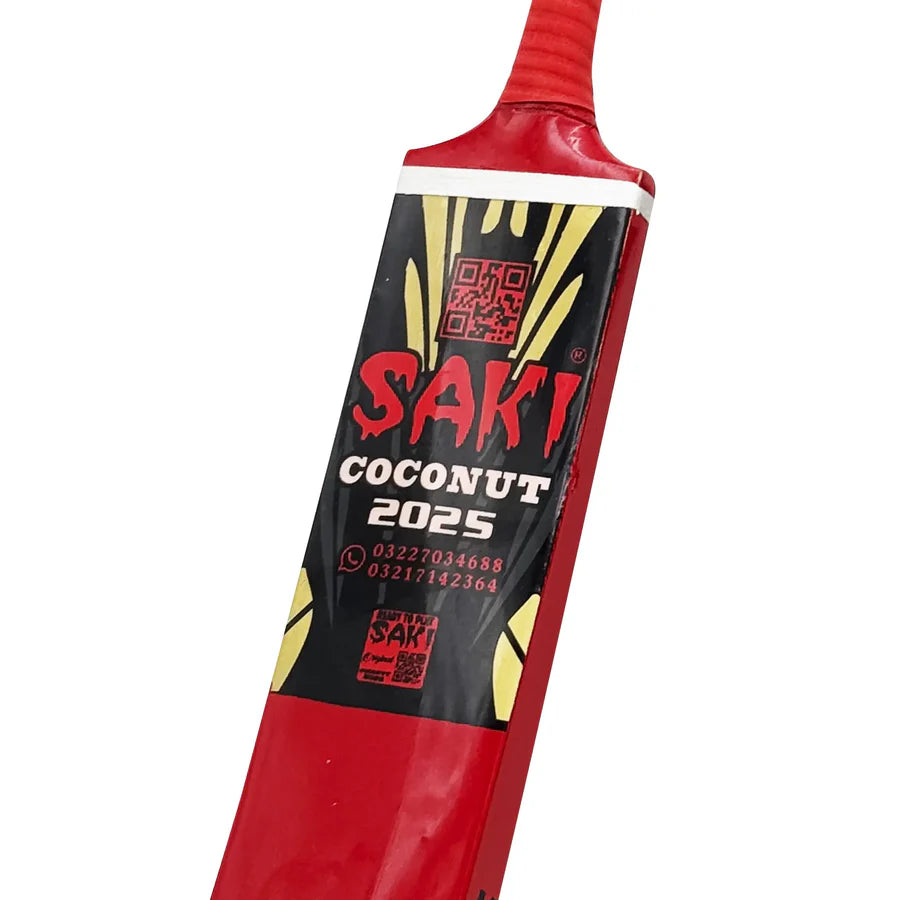 Saki Coconut Power Edition Tape Ball Cricket Bat – view 8