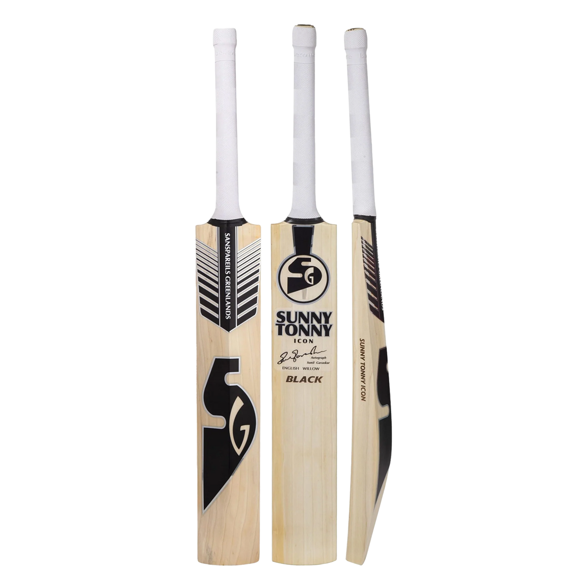 Sg Sunny Tonny Black Icon Cricket Bat
