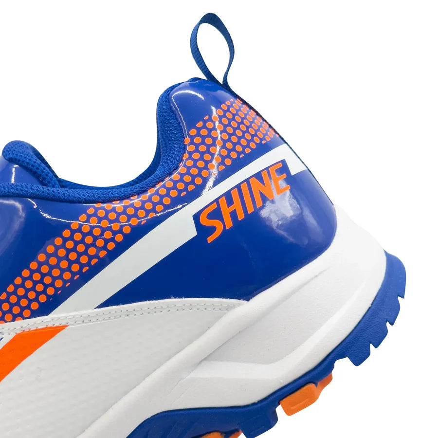 Shine New Edition 7000 Cricket Shoes (Orange & Blue) – view 12