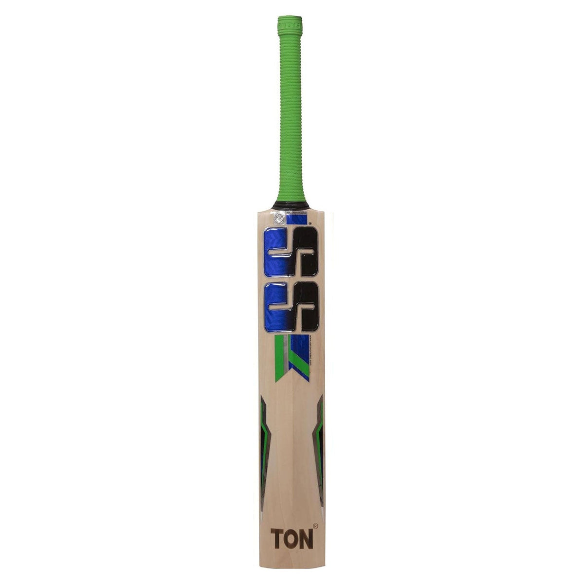  High-quality rubber grip and embossed chrome stickers on the SS Dynasty handle.