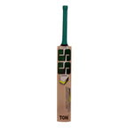Full back profile of the SS Master 1000 English Willow Cricket Bat highlighting its impressive spine.