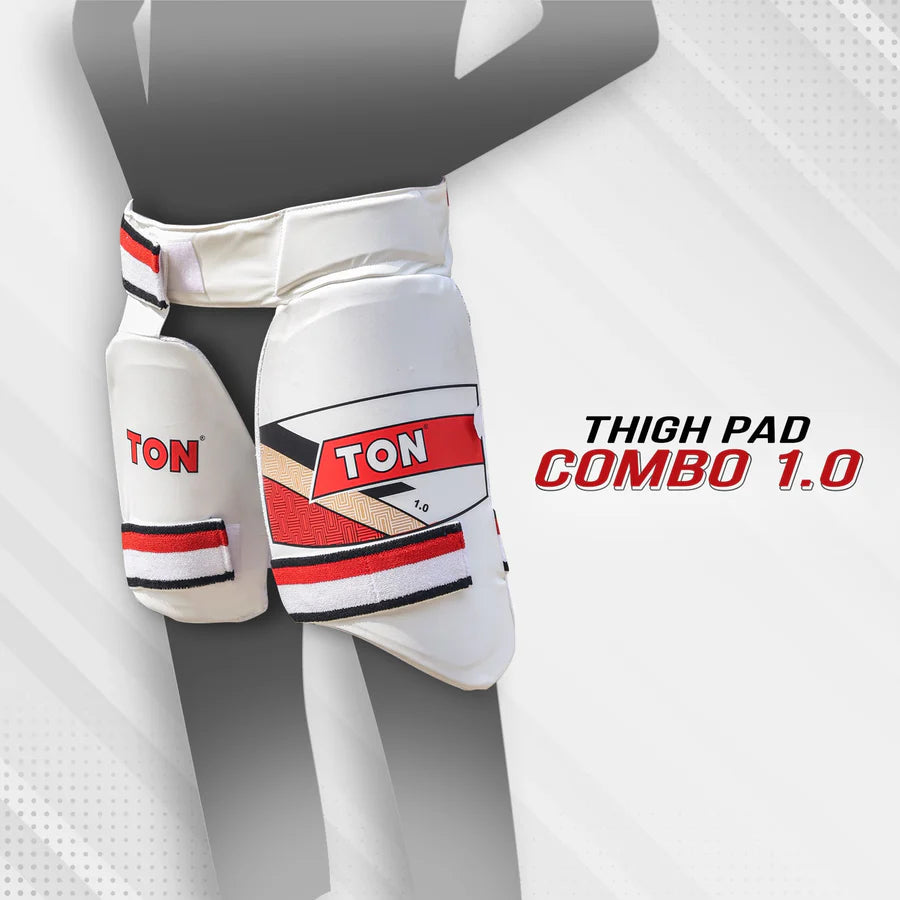 SS Ton 1.0 Cricket Combo Thigh Pad