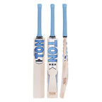 SS Ton Elite English Willow Cricket Bat-SH with premium chrome stickers and Sarawak cane handle.