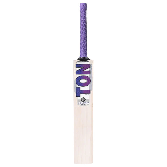 SS TON Glory English Willow Cricket Bat with premium grip and clean face.