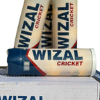 High-strength Wizal tennis ball featuring clean white rubber seam lines for tape cricket.