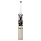 Back view of the YS Premium Soft Ball Cricket Bat displaying the full spine structure and wood grain