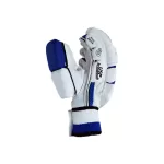 2023 DS Sports 1.0 White Blue Batting Gloves