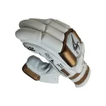 2023 DS Sports 1.0 White Gold Batting Gloves-Youth