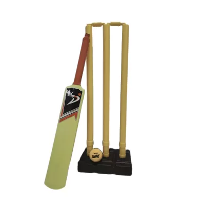 DS Sports Plastic Size 4 Cricket Bat Set