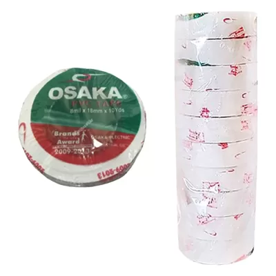 Osaka Tape White 10 Rolls
